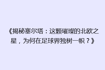《揭秘塞尔塔:这颗璀璨的北欧之星,为何在足球界独树一帜?》